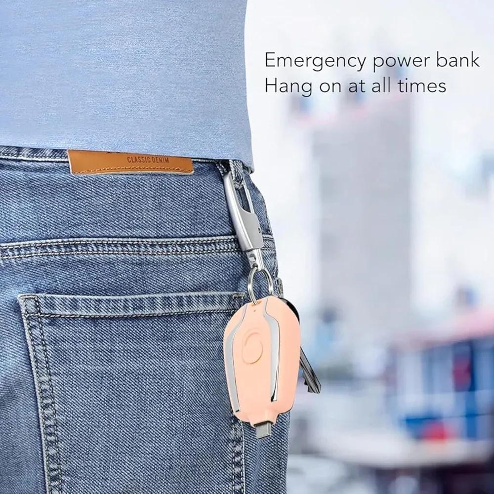 š Key Chain Power Bank ā Compact & Portable Charging Solution