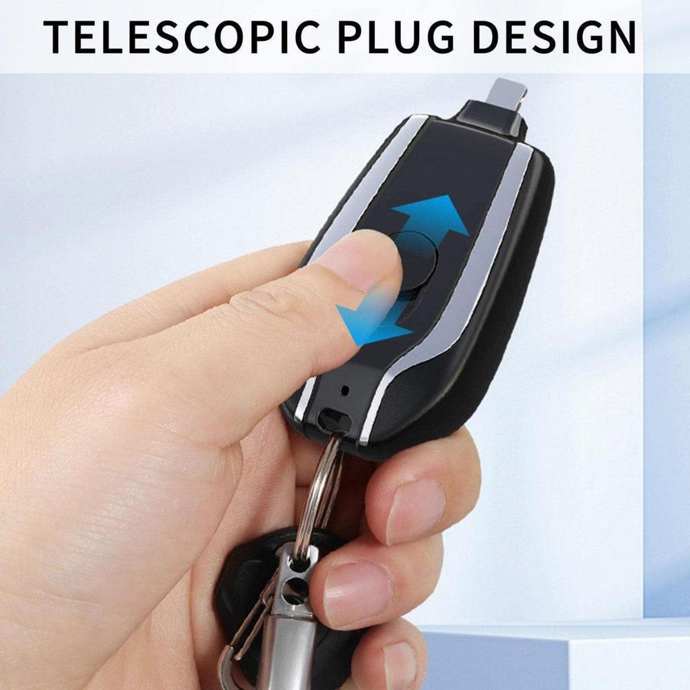 š Key Chain Power Bank ā Compact & Portable Charging Solution