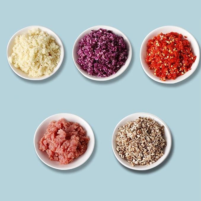 Double Manual Food Chopper-1pc Kitchen essential for effortless meal prep ideas