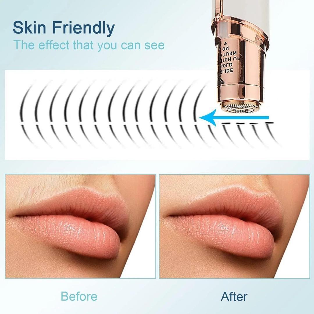 Painless Hair Removal Flawless facial hair remover: