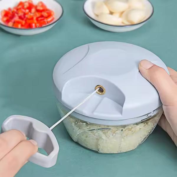 Double Manual Food Chopper-1pc Kitchen essential for effortless meal prep ideas