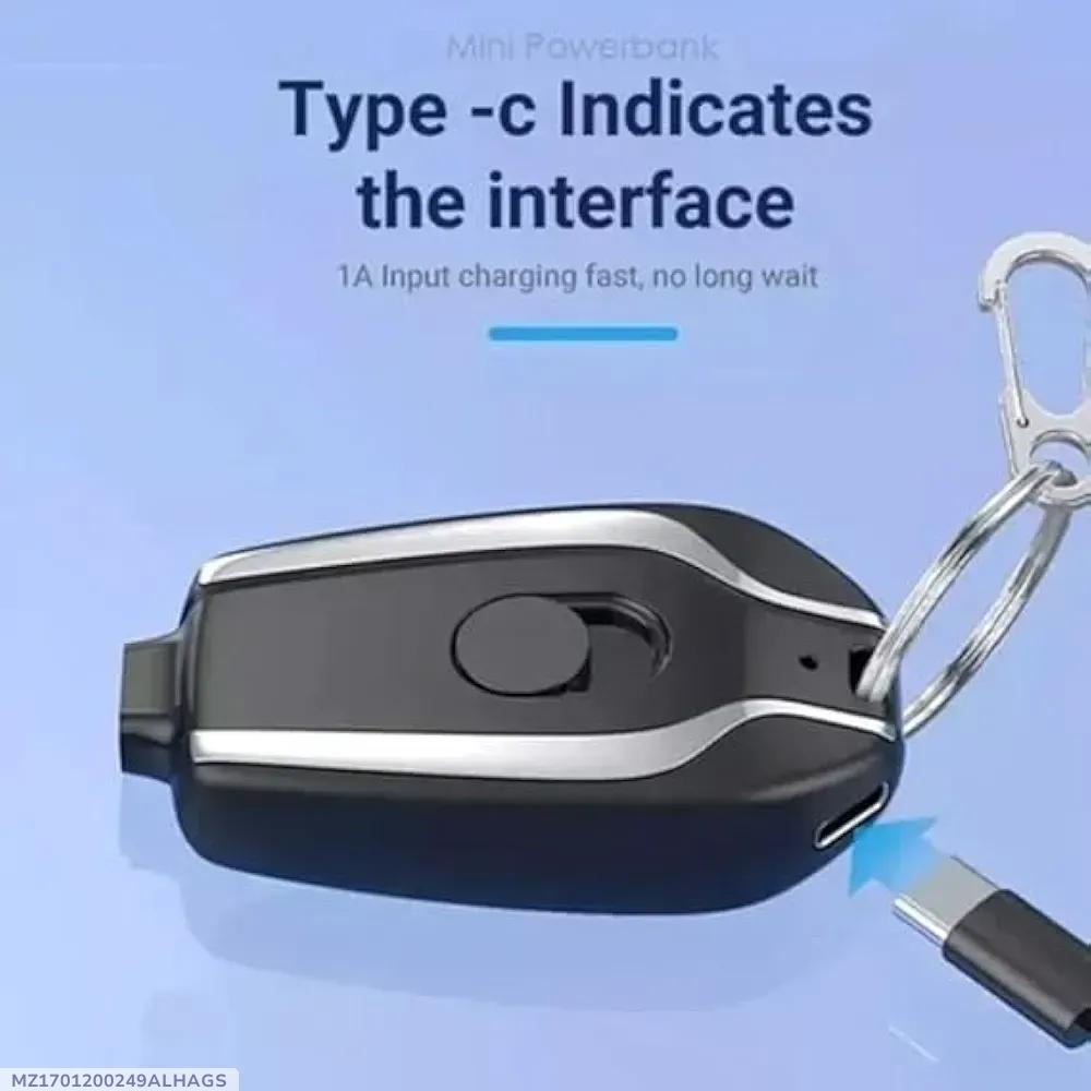 š Key Chain Power Bank ā Compact & Portable Charging Solution
