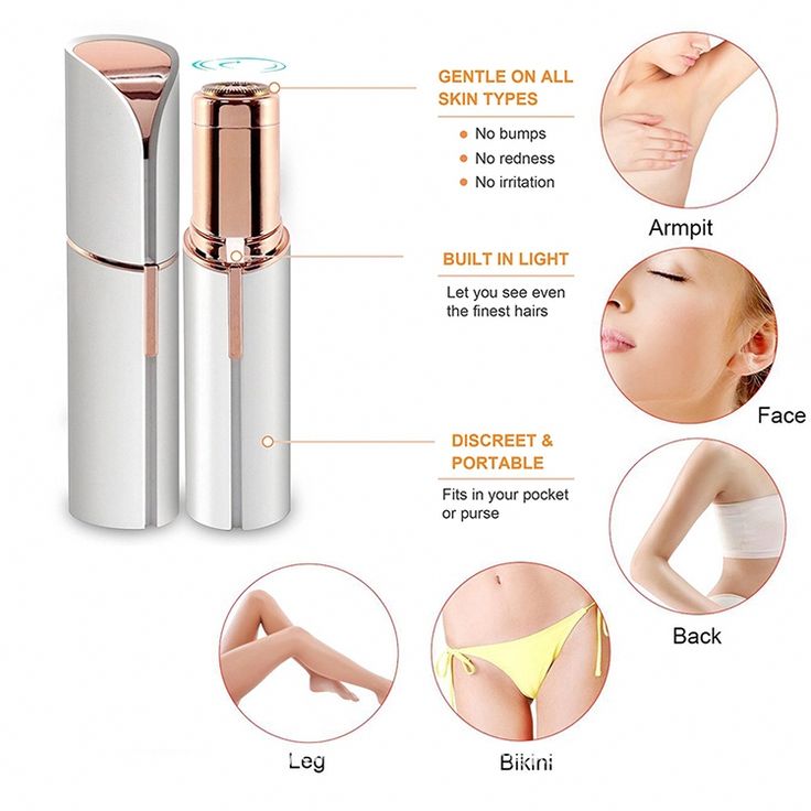 Painless Hair Removal Flawless facial hair remover: