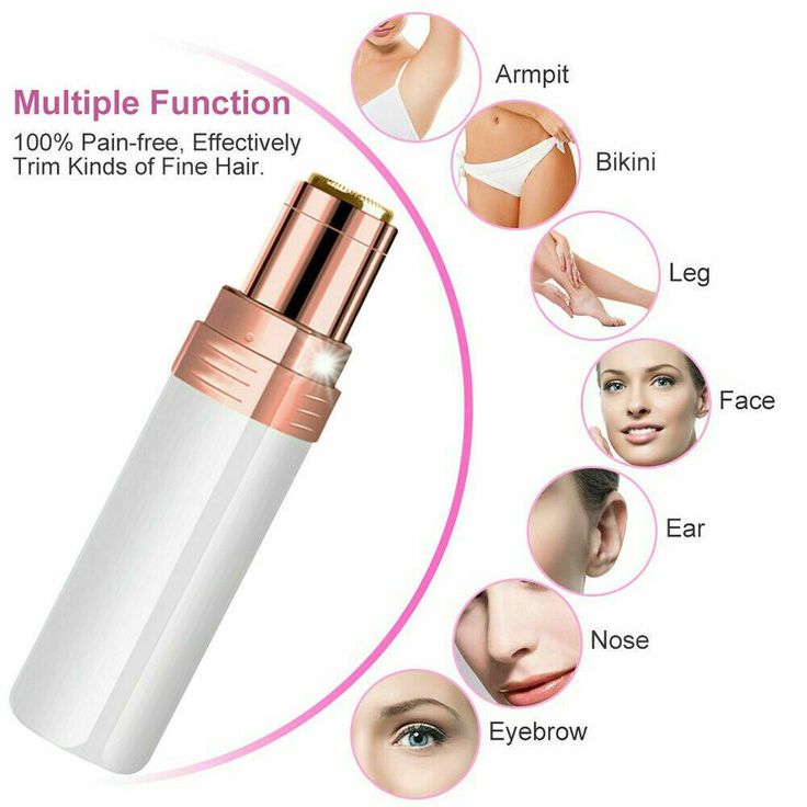 Painless Hair Removal Flawless facial hair remover: