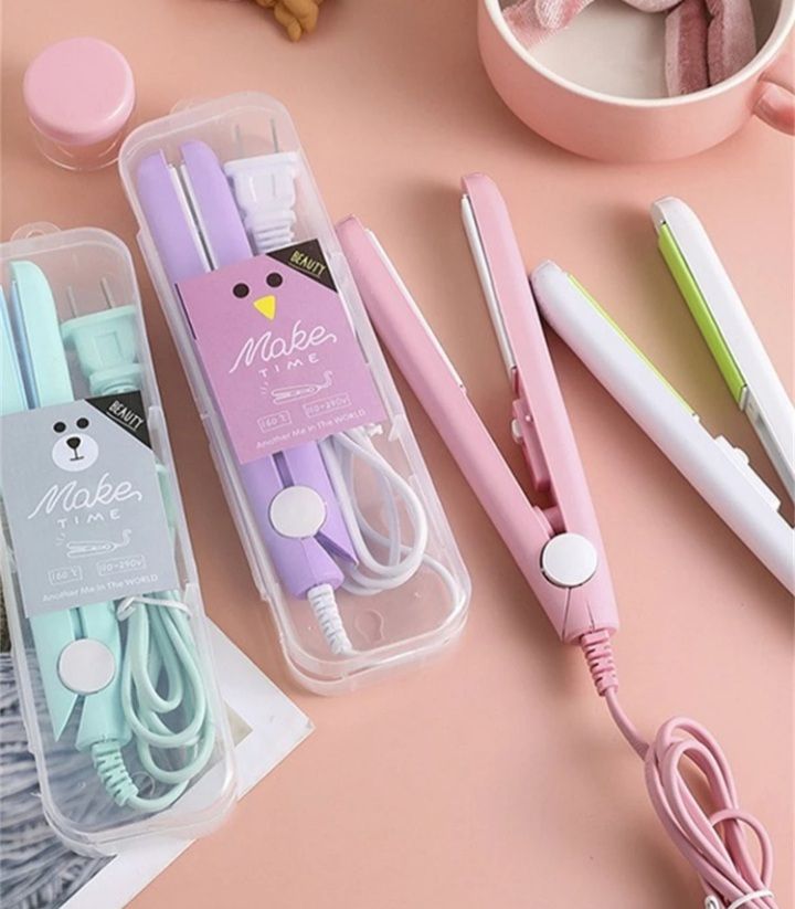 Mini Hair Straightener – Portable & Stylish