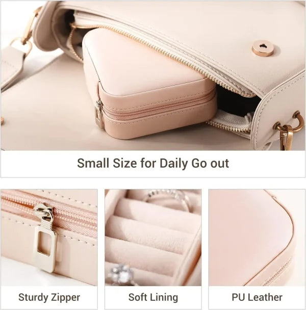 Jewelry Box For Rings Earrings Necklace Bracelets Watch Gift For Women Girls | Jewelry Organizer Box