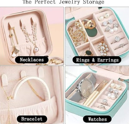 Jewelry Box For Rings Earrings Necklace Bracelets Watch Gift For Women Girls | Jewelry Organizer Box