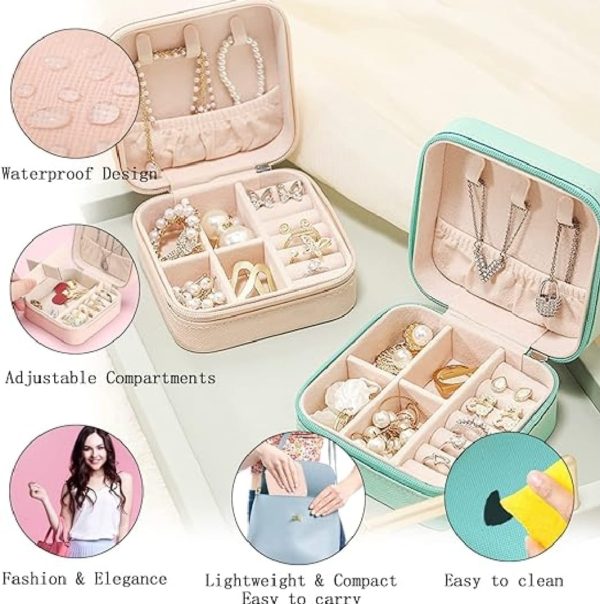 Jewelry Box For Rings Earrings Necklace Bracelets Watch Gift For Women Girls | Jewelry Organizer Box