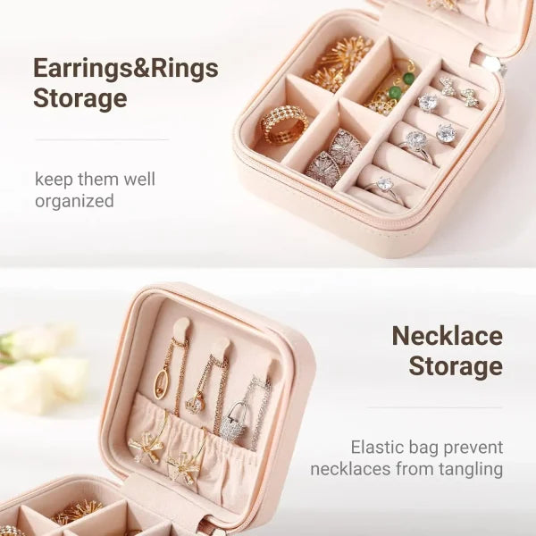 Jewelry Box For Rings Earrings Necklace Bracelets Watch Gift For Women Girls | Jewelry Organizer Box
