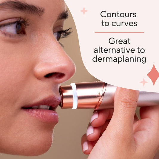 Painless Hair Removal Flawless facial hair remover: