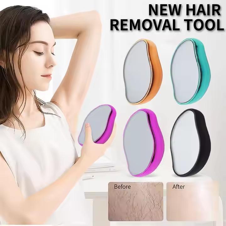 Painless crystal hair removal epilator