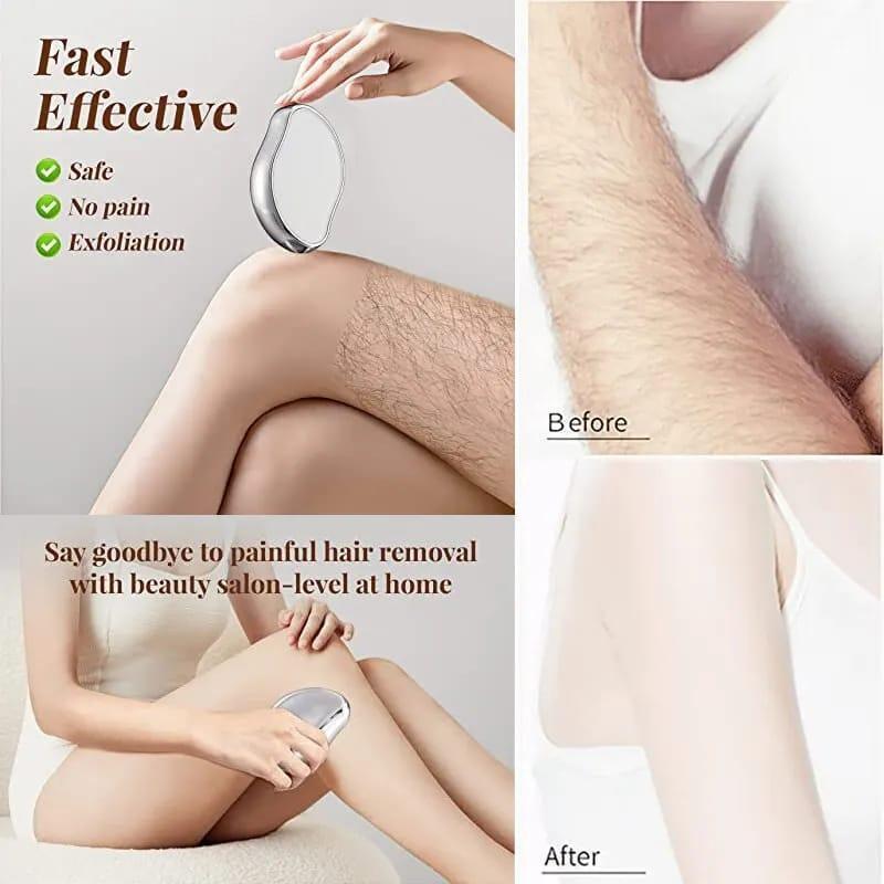 Painless crystal hair removal epilator