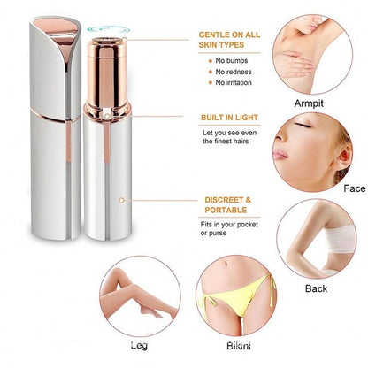 Painless Hair Removal Flawless facial hair remover: