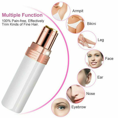 Painless Hair Removal Flawless facial hair remover: