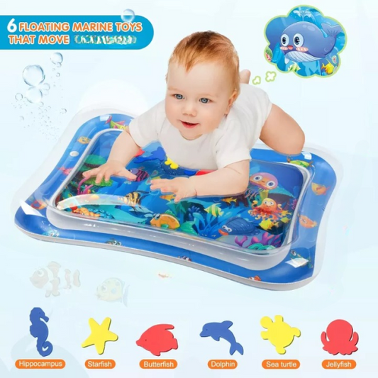 Sale Inflatable Leakproof Water Mat For Kids / Inflatable Tummy Time Mat – Random Color